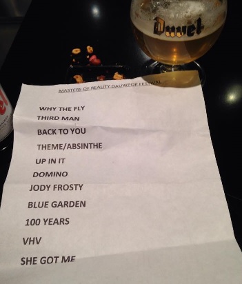 2015 Setlist Dauwpop