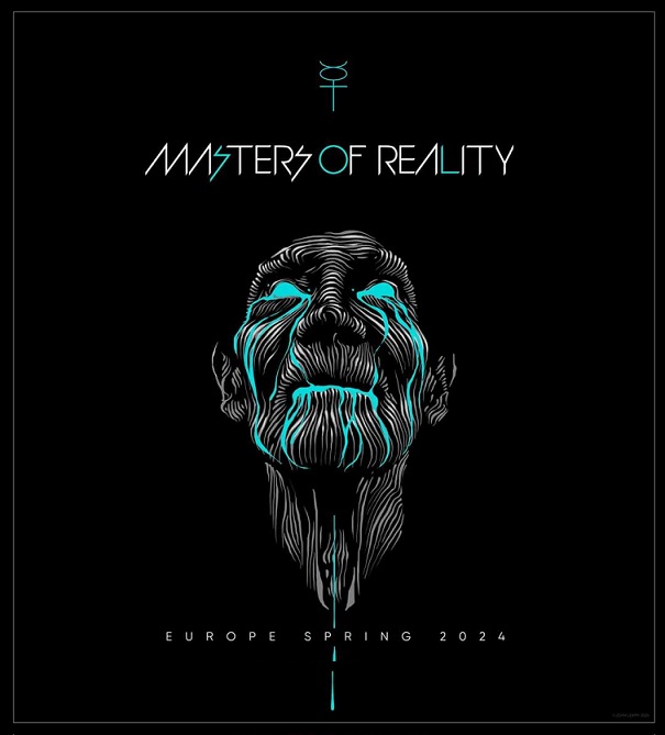 2024 Masters of Reality Tourposter by John Leamy 23