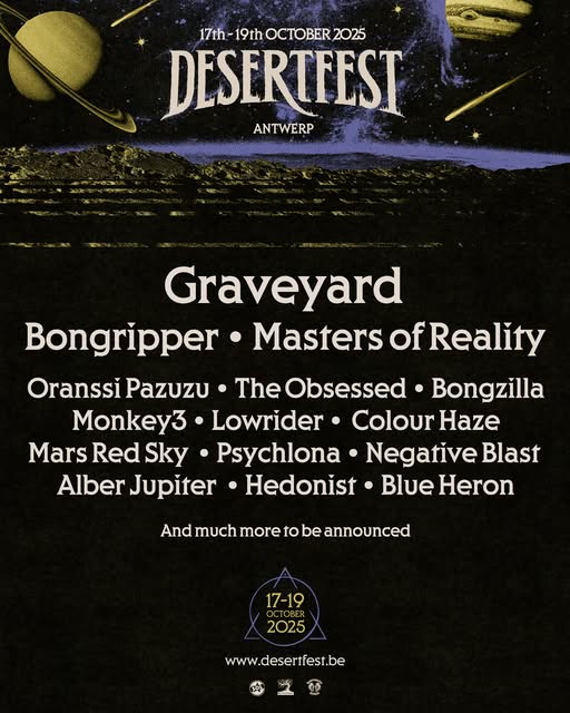 2025 Masters of Reality Desert Fest Antwerpen